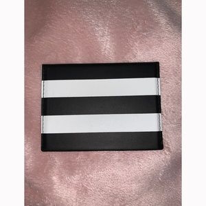 Sephora Black and White Card Holder with Mirror